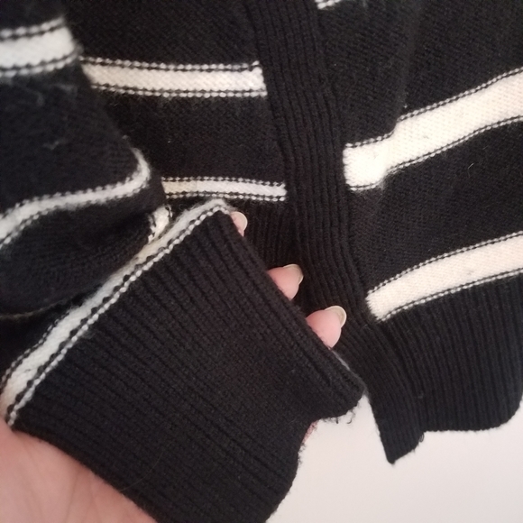 AQUA MOCK NECK SWEATER - Picture 4 of 6